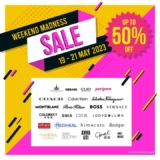 SaSa Weekend Madness Sale up to 50% Off Sale till 21 May 2023