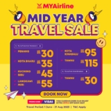 MYAirline Mid Year Travel Sale 2023