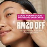 The Body Shop Free RM20 off vouchers Exclusively for Members