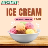 Econsave Ice Cream Sales till 4 June 2023