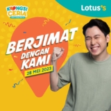 Lotus’s Berjimat With Kami Sale on 28 May 2023