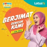 Lotus’s Berjimat With Kami Sale on 1 Jun 2023