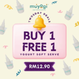 Muyogi Buy 1 Free 1 promotion for only RM12.90