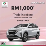 Trade-In Your Ride and Upgrade to a Perodua Aruz Today!