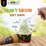 7-Eleven Homesoy Honey Melon Soft Serve 2023