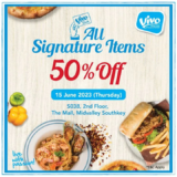 Vivo Pizza MidValley Southkey 50% Off for Signature Items Sale