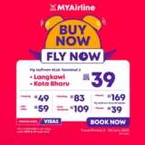MYAirline Lowest Fare Promotion on June 2023