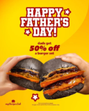 myBurgerLab Father’s Day 50% Off Promotions