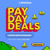 MYAirline June Payday Sale As Low Rm29