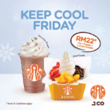 J.CO Offers 1 beverage and 1 JCool Couple for only RM22