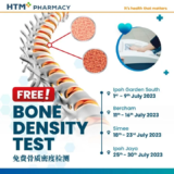 HTM Pharmacy Offers Free bone density test in July 2023