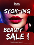 SaSa Syok-ing Beauty Sale 2023 Up to 50% Off Promotion