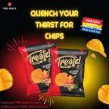 Fuel Shack FREE chips for every combo Purchased Promotion