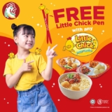 The Chicken Rice Shop FREE Little Chick Pen with any Kid’s Meal purchase