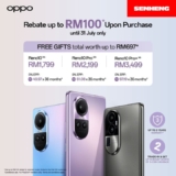 Limited Time Offer: Purchase OPPO Reno 10 Series 5G and Get RM100 Instant Rebate!