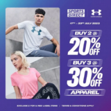 Sports Direct x Under Armour Exclusive on July 2023