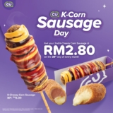 CU K-Cheezy Corn Sausage second purchase for only RM2.80!