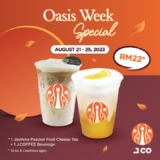 J.CO special Golden Oasis handcrafted Beverage Set 2023