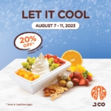 20% Off J.COOL TO GO Frozen Yogurt at J.CO Malaysia! Don’t Miss Out!