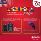SOGO Merdeka Sale 2023 up to 70% Off Sale + GIOSSARDI Umbrella Giveaways