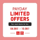 UNIQLO Payday Limited Time Offers: Shop Casual Items from RM39!