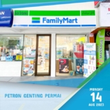 FamilyMart Petron Genting Permai Opening 25% Off Promotion