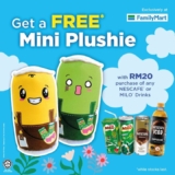 FamilyMart Offers Cute Mini Plushie for FREE