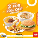 Marrybrown Delivery Exclusive Offer with a cool 2 FOR 20% OFF Promotion on September 2023