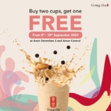 Gong Cha Aeon Seremban 2 and Aman Central’s opening Promotions