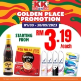KK Super Mart Golden Place Promo on September 2023