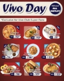 Vivo Pizza 50% Off on Every Wednesday Promotion