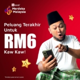 Boost App Free RM6 Kaw Kaw Wallet & RM6 TikTok Shop Wallet Redemption
