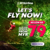 MYAirline All-in-fare flights from MYR 79 Booking Promotion on September 2023