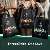 Starbucks Free Complimentary Signing Store Tote Bag Giveaways