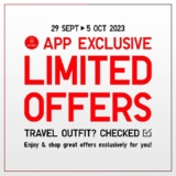 UNIQLO App-Exclusive Limited Offers from 29th September to 5th October 2023