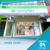 FamilyMart Taman Putra Opening 25% Off Promotion