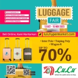 Lulu Hypermarket Luggage Fair Oct – Nov 2023