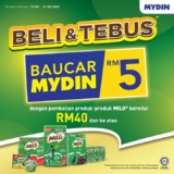 Buy Milo get MYDIN RM5 voucher !