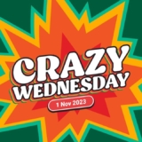 7-Eleven Crazy Wednesday Sale on 1 Nov 2023