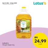 Lotus’s More Cheap Sale until 8 Nov 2023