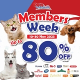 Pets Wonderland Member Weeks Nov 2023 up to 80% Off Sale