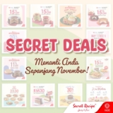 Secret Recipe November Deals 2023