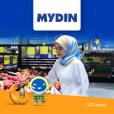 MYDIN x TNG eWallet Free RM5 randomised cashback
