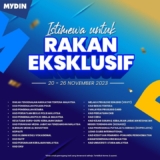MYDIN Rakan Exclusive Special Promotions on November 2023