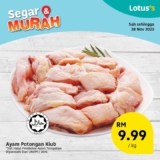 Lotus’s Murah & Segar Sale until 28 Nov 2023