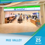FamilyMart Mid Valley store opening 25% OFF Promotion