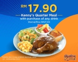 Savor Mouthwatering Kenny’s Quarter Meal from Kenny Rogers ROASTERS Kulai at a Special Discount