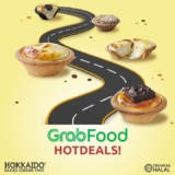 Hokkaido Baked Cheese Tart Delicious Deals: Enjoy Up to RM12 Off Plus Free Delivery Through GrabFood!