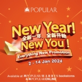 POPULAR/HARRIS Bookstores New Year Sale: Shop More, Spend Less From 2-14 Jan 2024