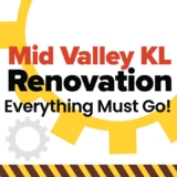 65% off at Harvey Norman Mid Valley KL’s Renovation Sale, January 2024